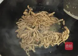 Illustration of home-style fish-flavored shredded pork 2