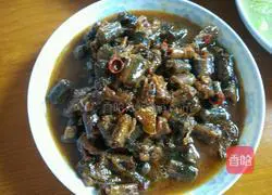 Illustration of braised eel 4