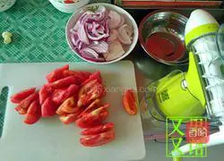 Illustration of how to make pasta sauce and pasta 2