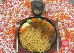 Illustration of how to fry steak 11