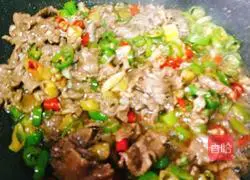 Illustration of how to make stir-fried beef 5