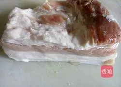 Illustration of how to make braised pork 2