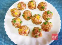 Colorful Meatballs Recipe Illustration 9