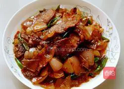 Twice-cooked Pork with Onions Illustration of how to do it 5