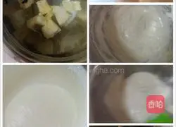 Illustration of how to decorate cakes with yogurt cheese mousse 7