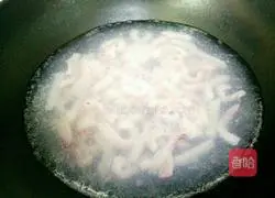 Illustration of how to make green pepper squid 4