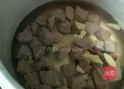 Illustration of how to make tangerine peel beef 3