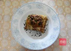 Illustration of how to make Korean grilled cold noodles 9