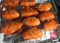 Illustration of grilled chicken wings 6