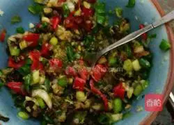 Illustration of how to make vermicelli scallops 7