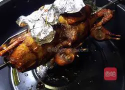 Illustration of roasted squab 12