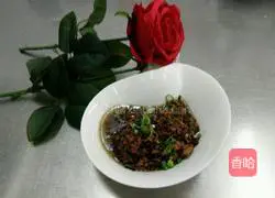 Illustration of how to make Dandan noodles 7