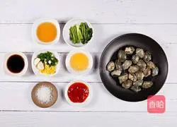 Garlic clams Illustration of how to do it 1