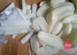 Illustration of how to make spicy fried whitebait 3