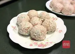 Lotus root and pearl meatballs recipe 6
