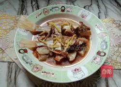 # Steamed Vegetables# Salted Fish and Steamed Pork Recipe Illustration 1