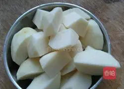 Illustration of taro roast pork 2