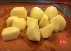 Illustration of how to make milky mashed potatoes 1