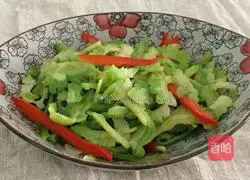 Illustration of how to stir-fry bitter melon 5