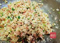 Illustration of how to make chicken and radish meatballs (without blanching) 4