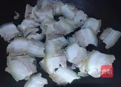 Simple version of twice-cooked pork recipe 5