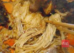 Illustration of how to make grilled pork ribs and vegetable platter 7