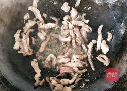 Illustration of how to make fried meat with crab-flavored mushrooms 10