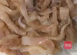 Illustration of how to make steamed fresh squid with garlic vermicelli 4