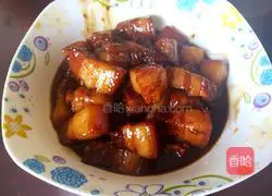 Illustration of how to make braised pork 10