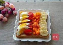 Toast Fruit Sandwich Recipe Illustration 8