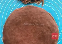 Illustration of how to make cocoa flavored towel rolls 10