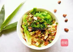 Illustration of how to make dandan noodles 7