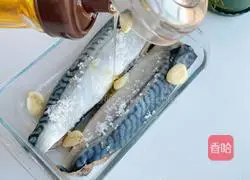 Illustration of grilled herring 3