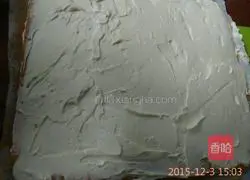 Mango Cream Cake Roll Recipe Illustration 7