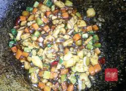 Kung Pao Chicken ( Slightly spicy) Recipe Illustration 9