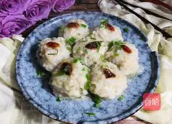 Illustration of how to make steamed radish balls 10