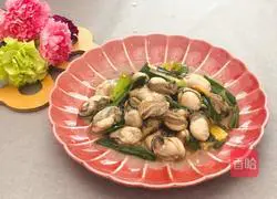 Cantonese style - fried oysters with garlic sprouts illustration 9