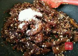 Illustration of spicy cumin pork jerky 10