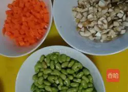 Illustration of how to make colorful cured beans 2