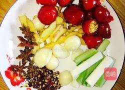 Illustration of how to cook beer duck with konjac 1