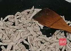 Illustration of how to make fish-flavored shredded pork 4