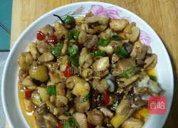 Illustration of how to make spicy chicken (home cooking) 8