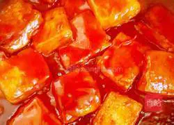Sweet and Sour Tofu Illustration of how to do it 7