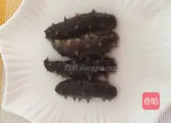 Illustration of how to make sea cucumbers with green onions 3