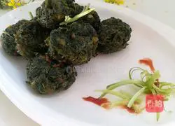 Illustration of how to make shrimp and chrysanthemum balls 13