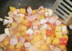 Illustration of the simple version of borscht soup 9