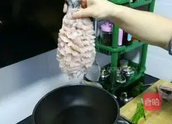 Illustration of how to make squirrel mandarin fish 6