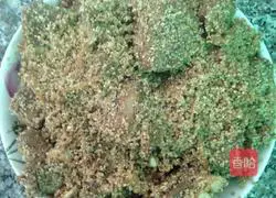 Illustration of how to make steamed pork ribs with potato flour 6