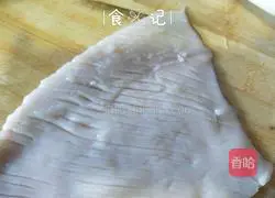 Illustration of how to stir-fry squid 2