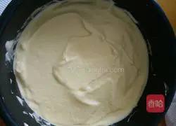Illustration of how to make cheese cocoa mousse cake 8